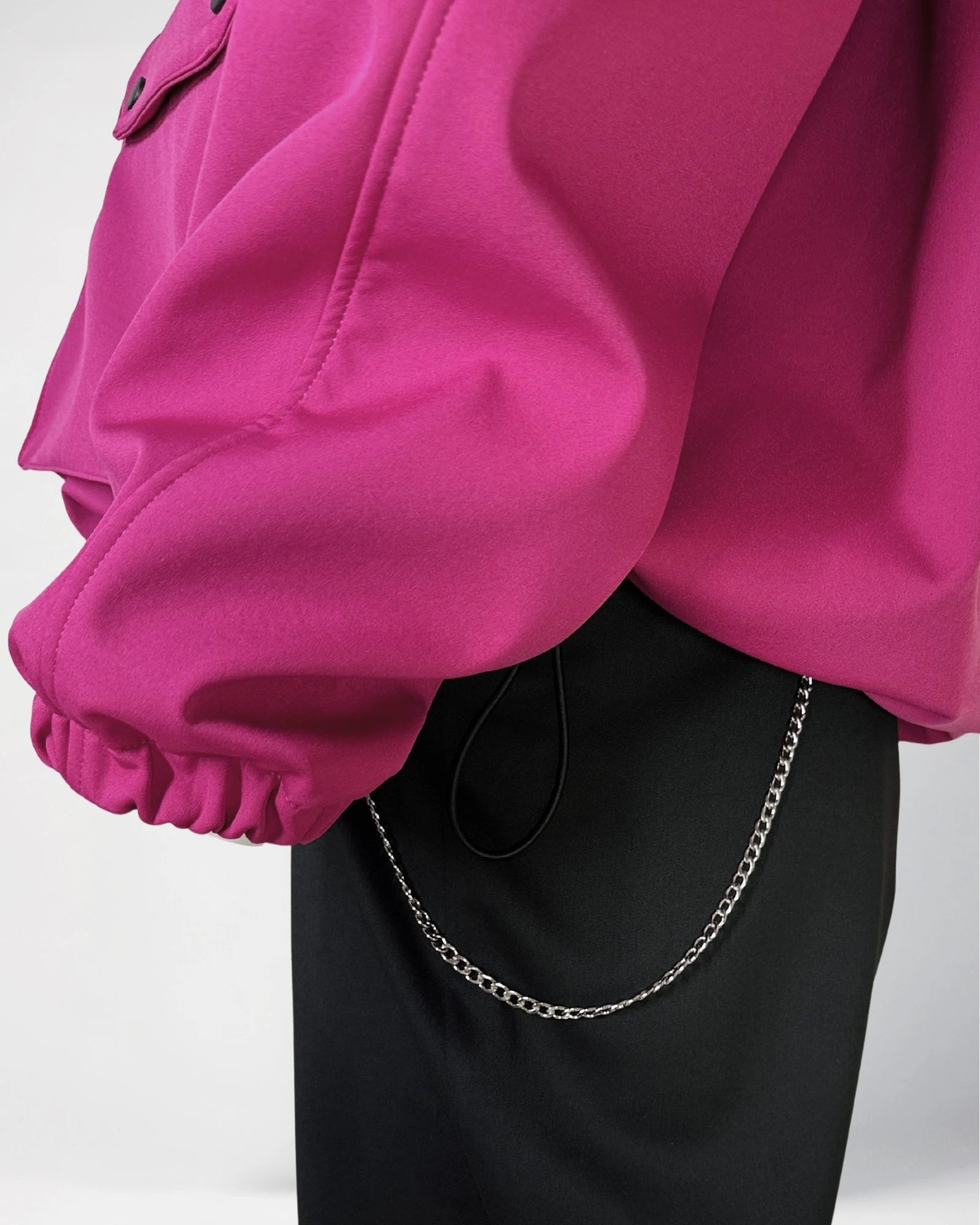 Co-Ord Set: Softshell Jacket Dominion + T-shirt Watch Me White + Trousers Genesis Line