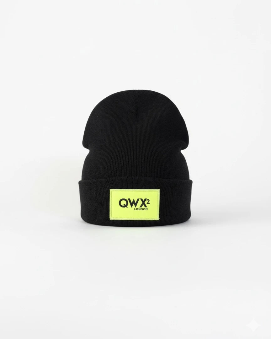 Gorro HORIZON – Etiqueta amarillo neón