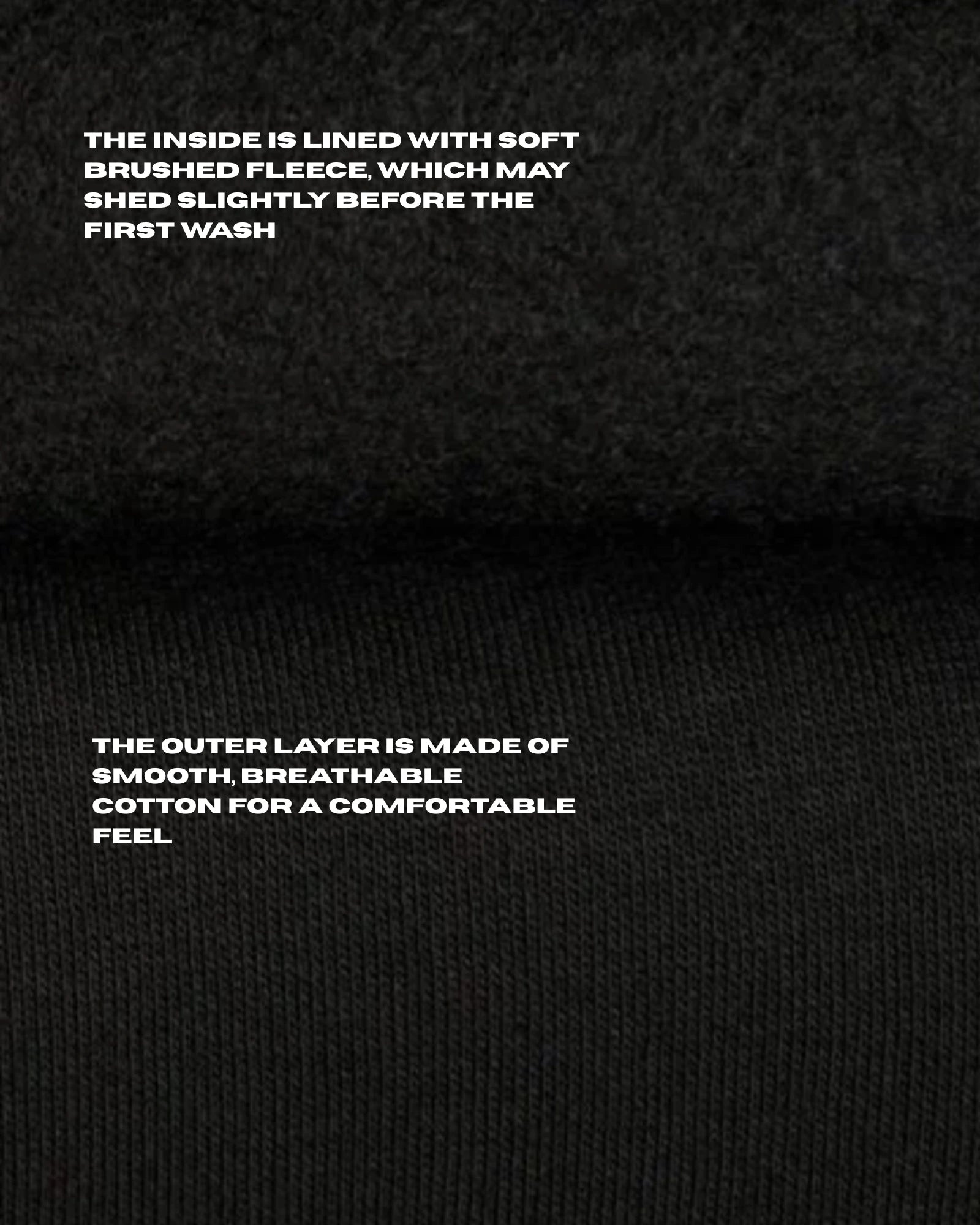 2-Piece Set: Hoodie Core Eternity Black + Sweatpants Core Eternity Black