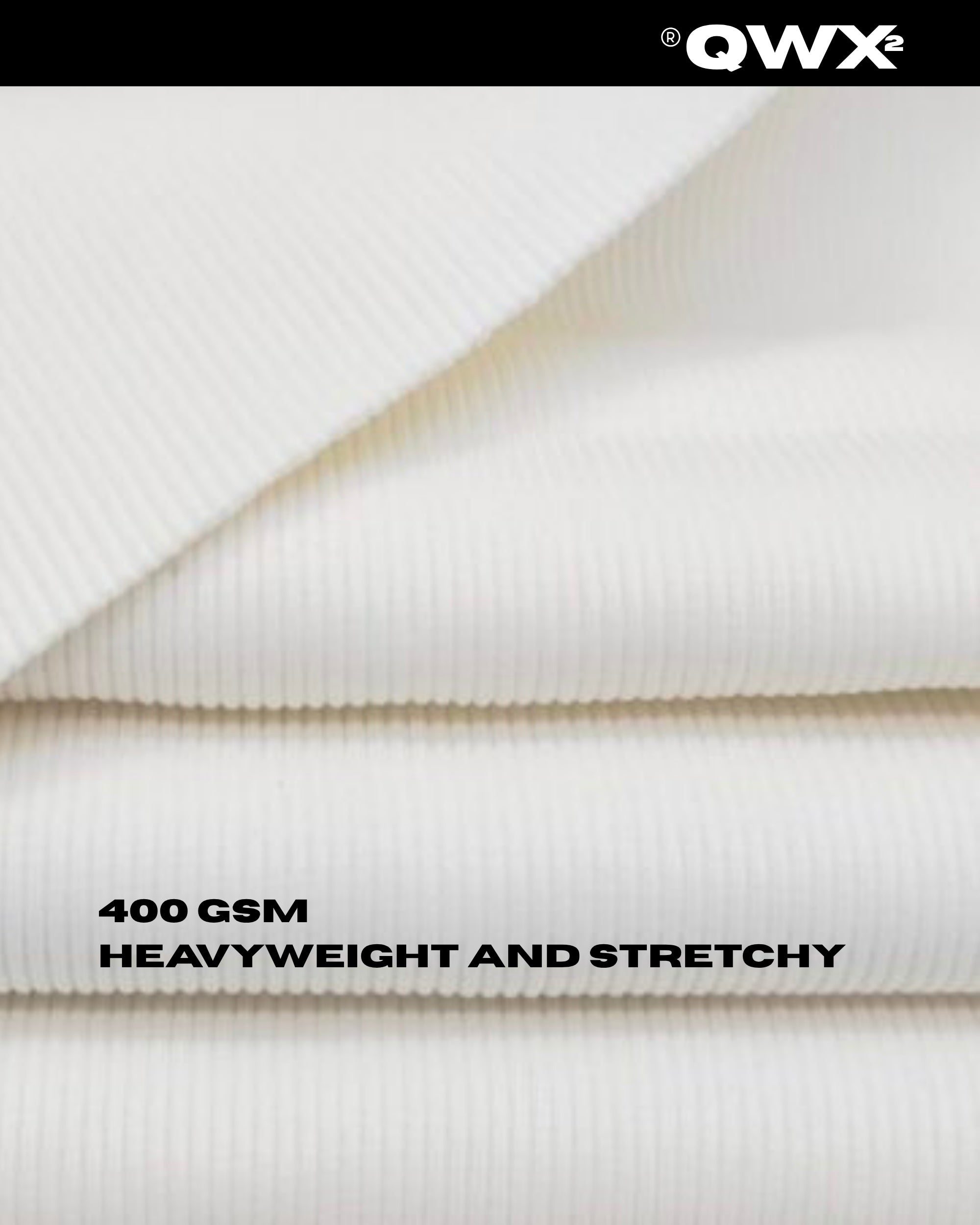 GERIPPTER TANKTOP – WEISS