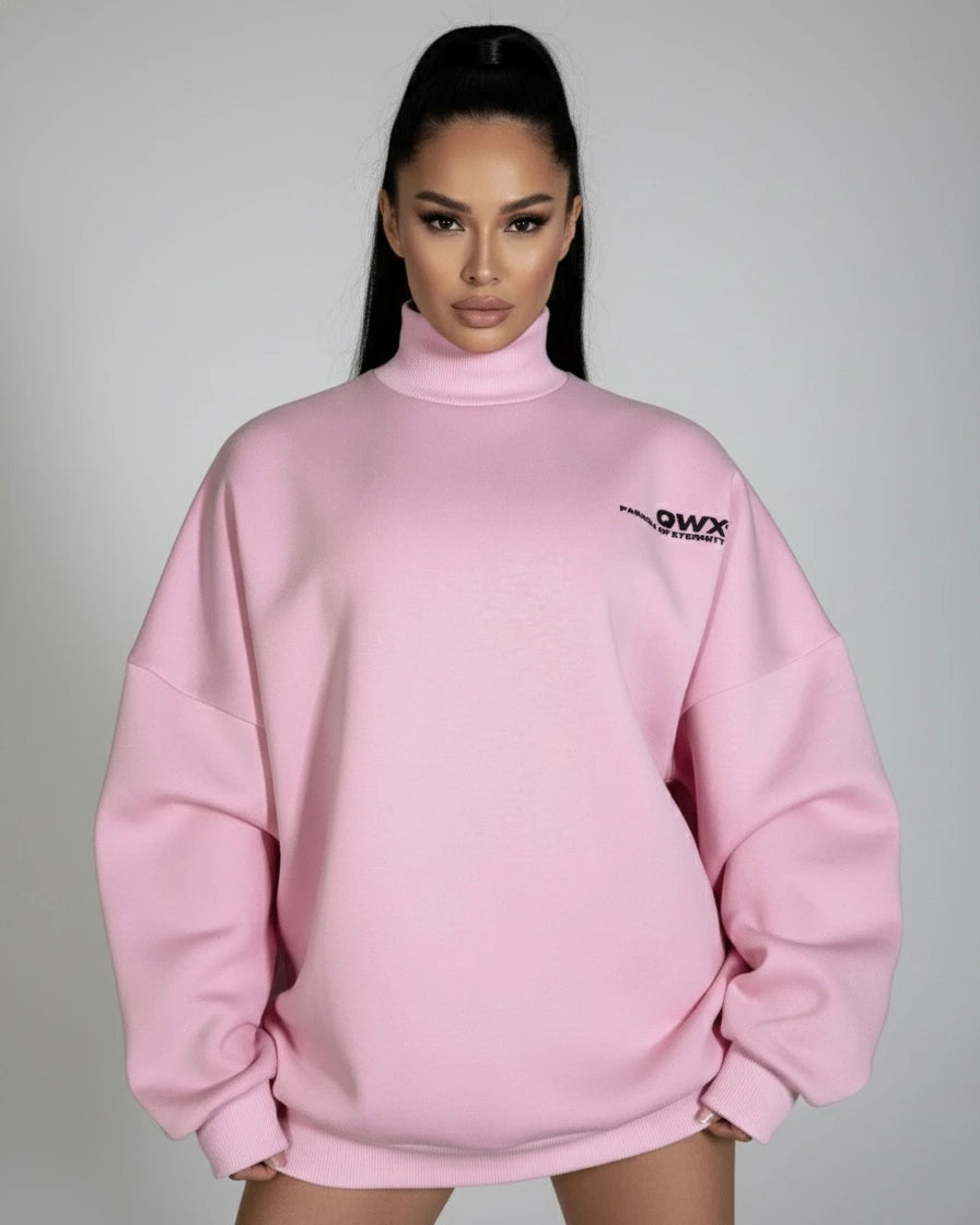 2-Piece Set: Sweater Core Eternity Pink + Sweatpants Core Eternity Pink