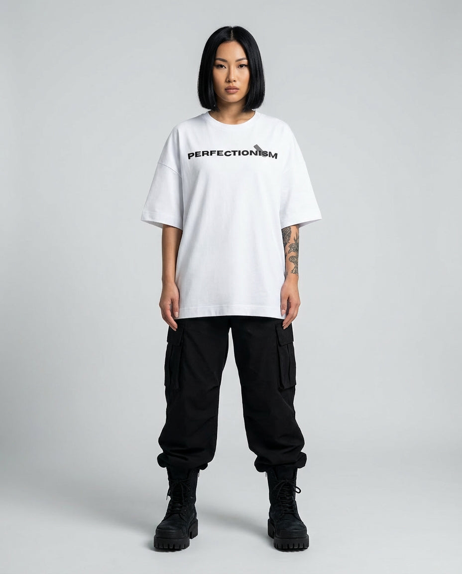 PERFECCIONISMO DE LA CAMISETA – BLANCO