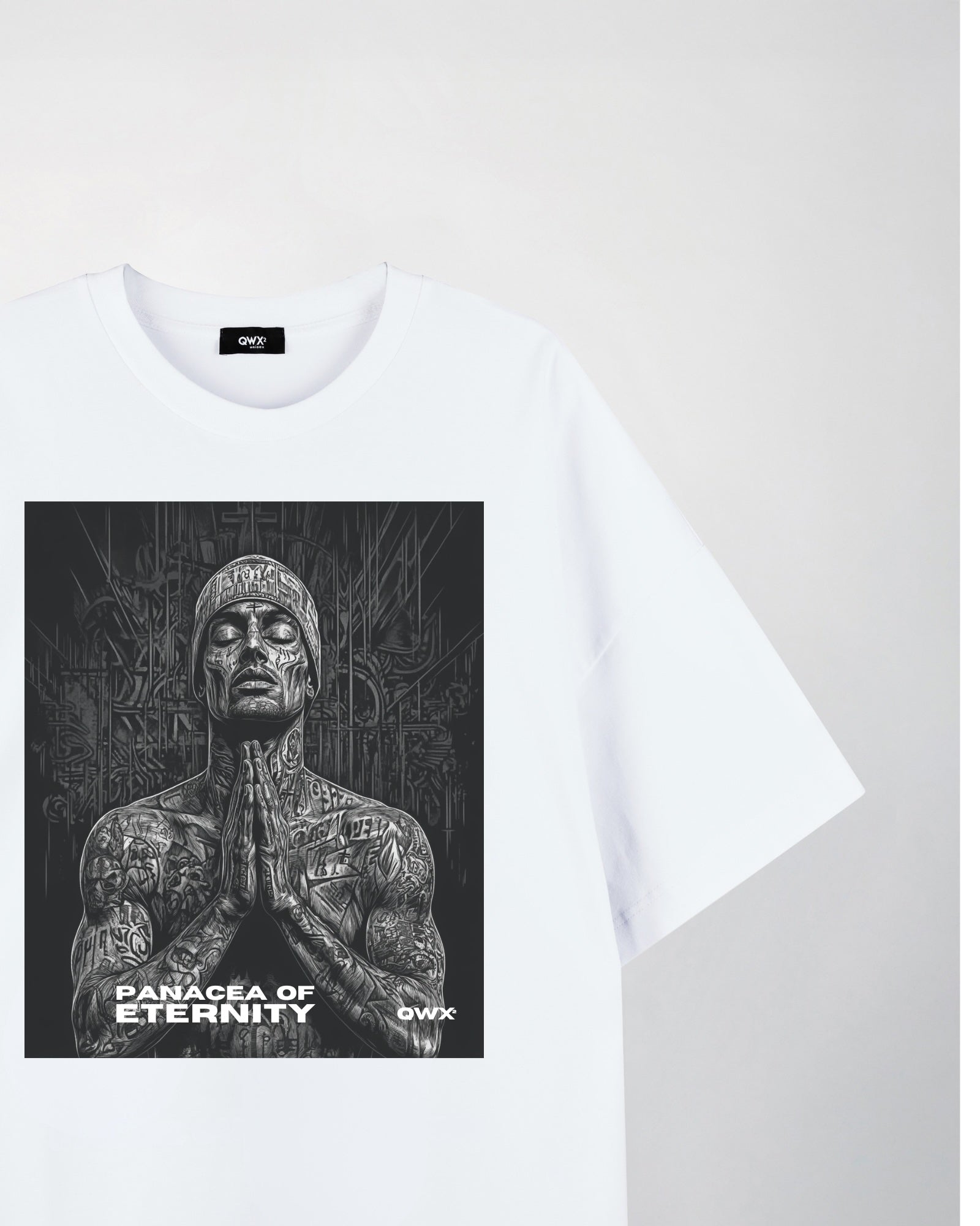 T-SHIRT PRAYER – BIANCO