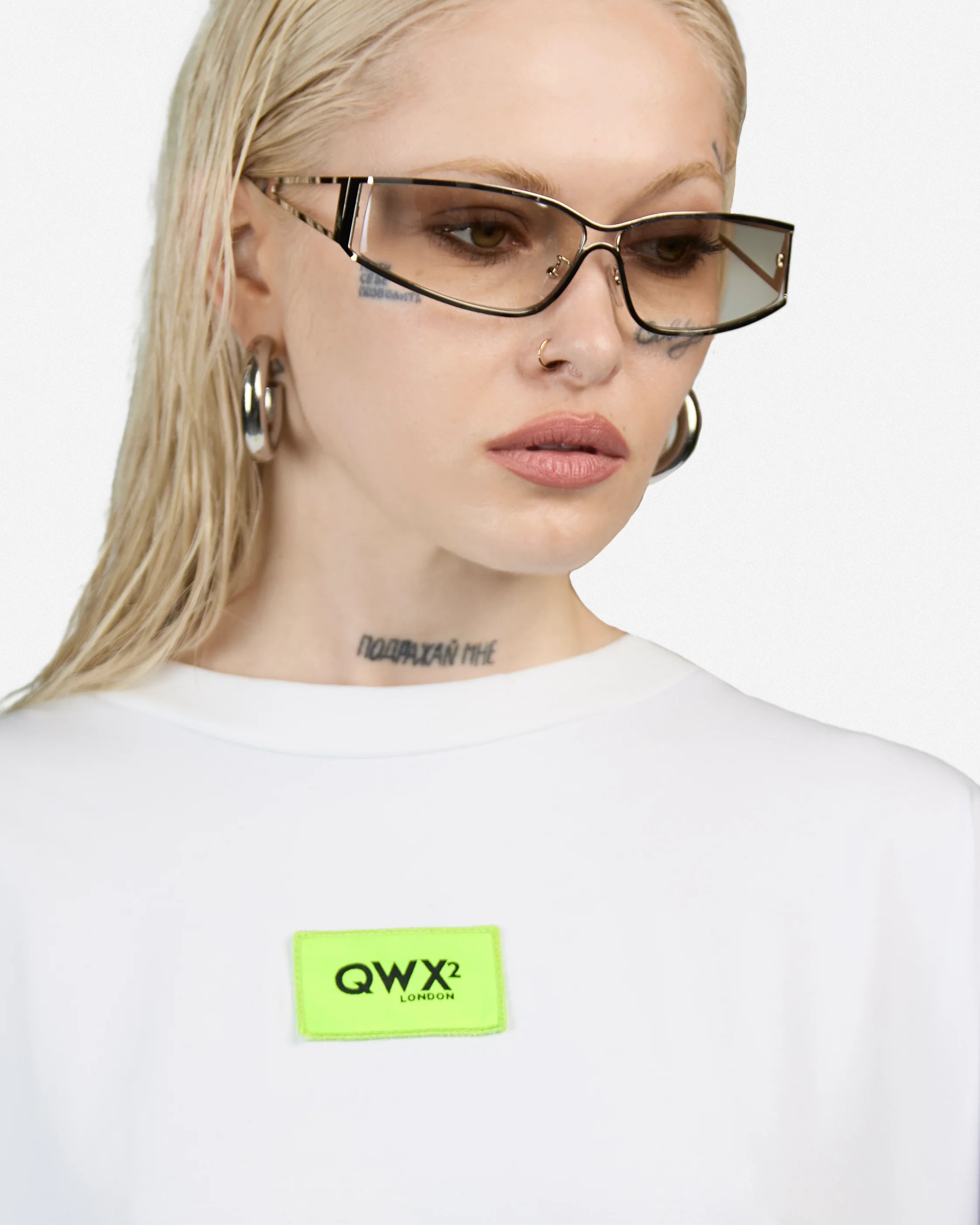 Camiseta Core Label – Blanca