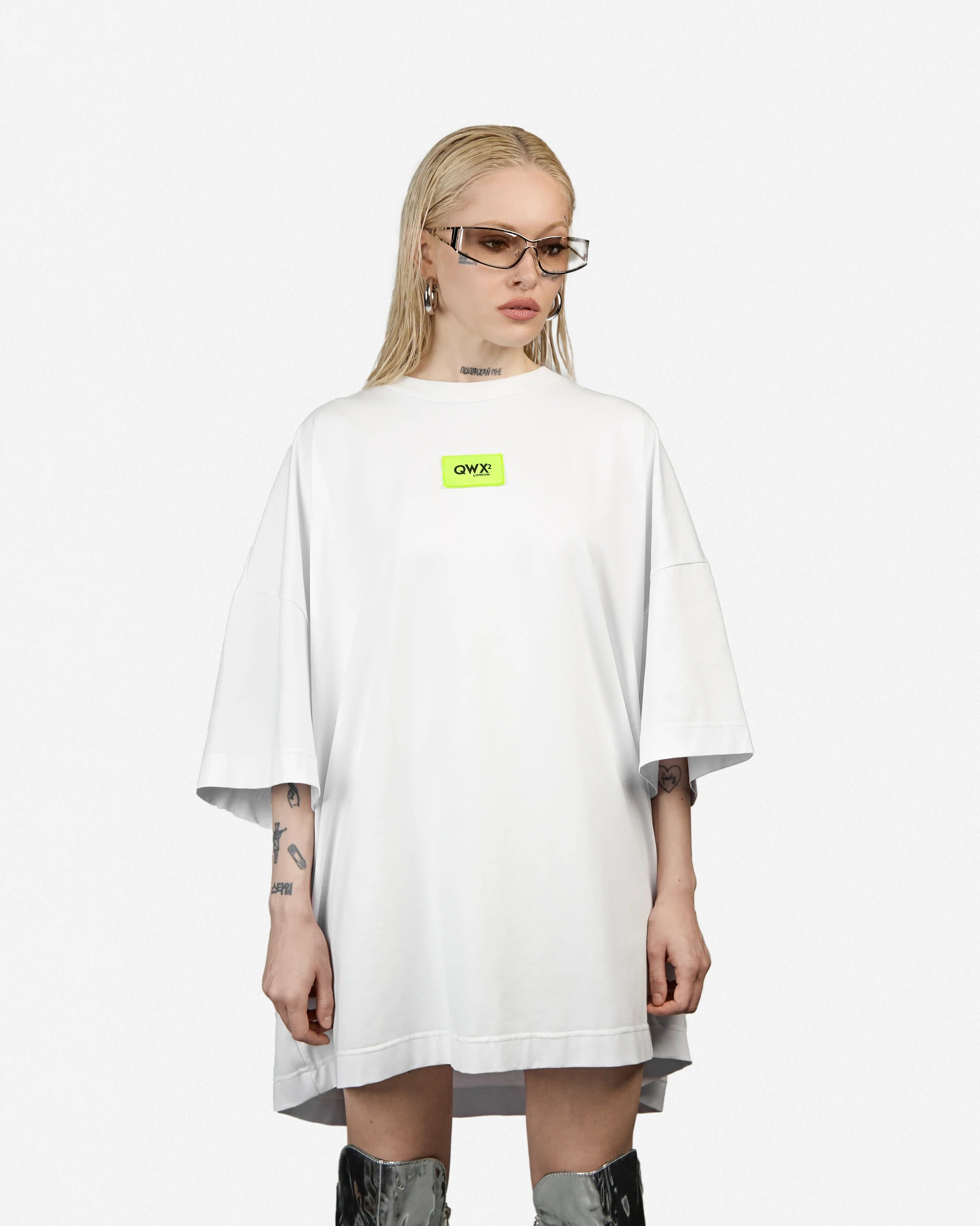 Camiseta Core Label – Blanca