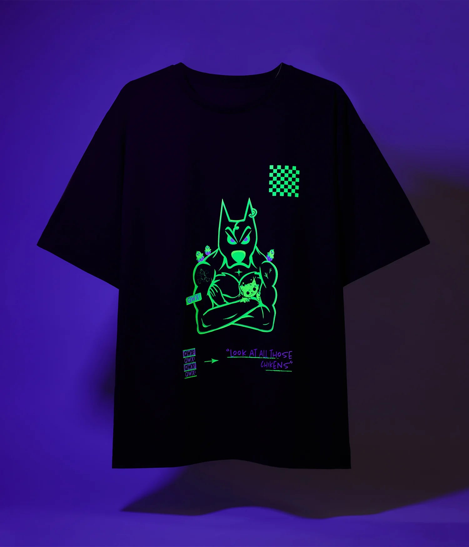 T-shirt Green UV – Army Dogy