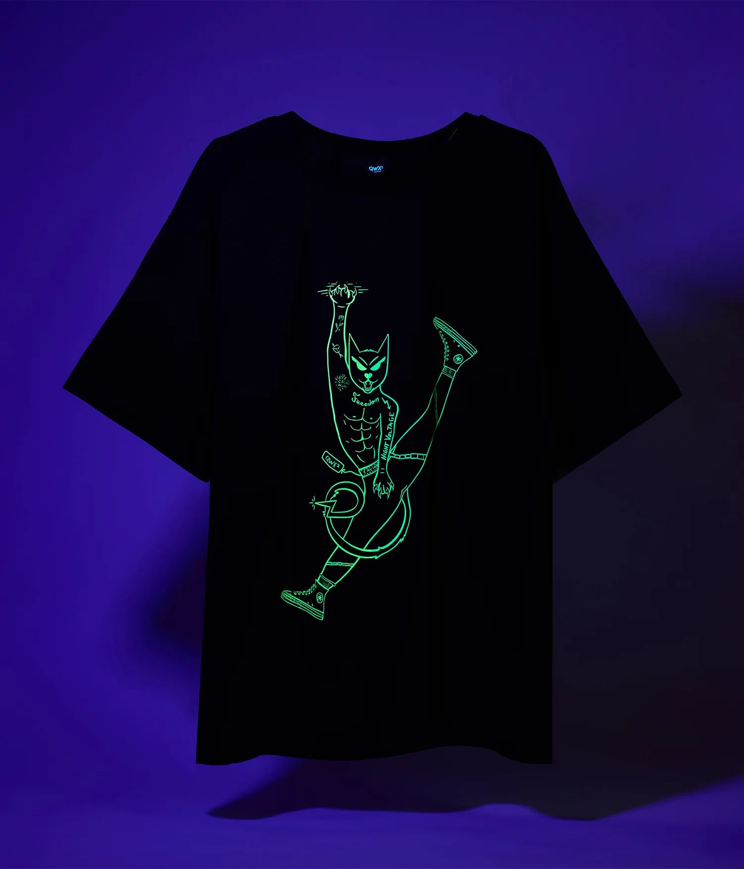 T-shirt Hero UV – Psycho Cat
