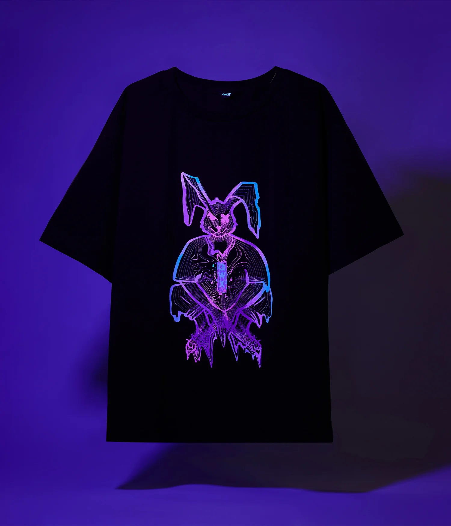T-shirt Pink Techno UV – Wolf Hunter