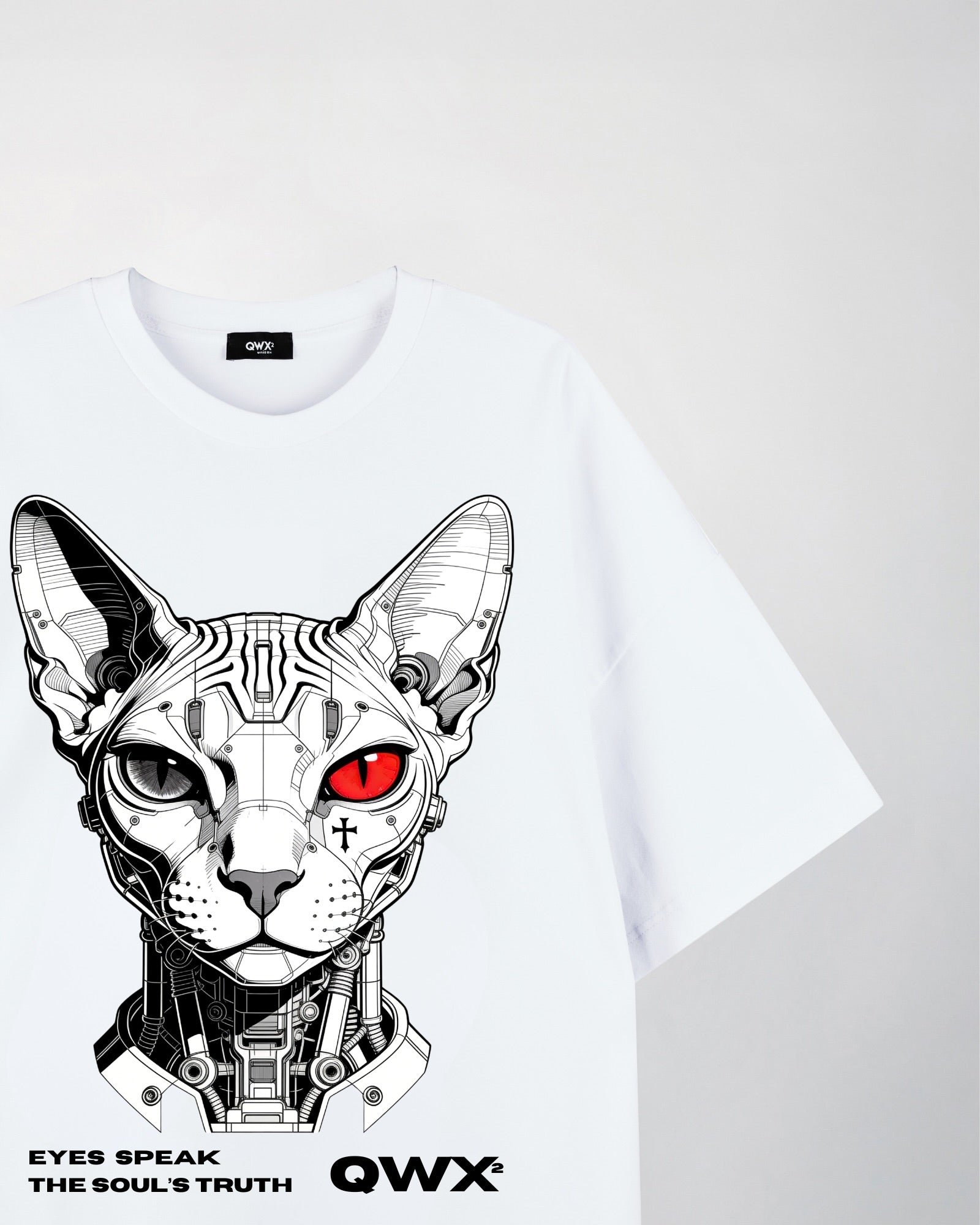 T-SHIRT GLI OCCHI PARLANO – BIANCA