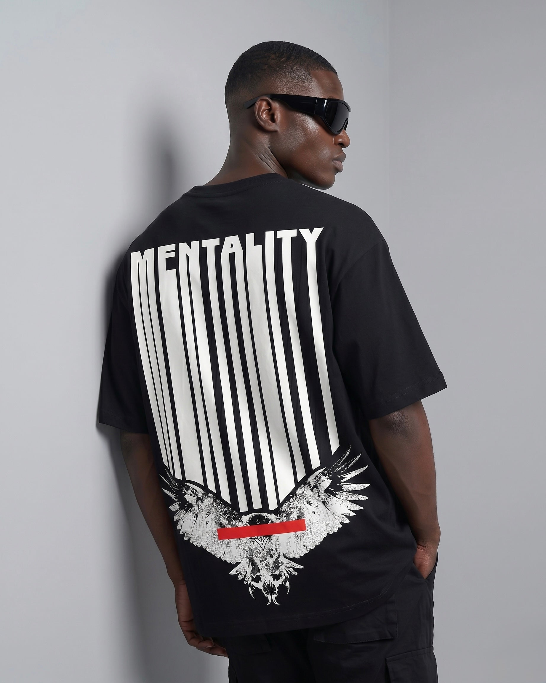 Mentalidad de camiseta - Negra