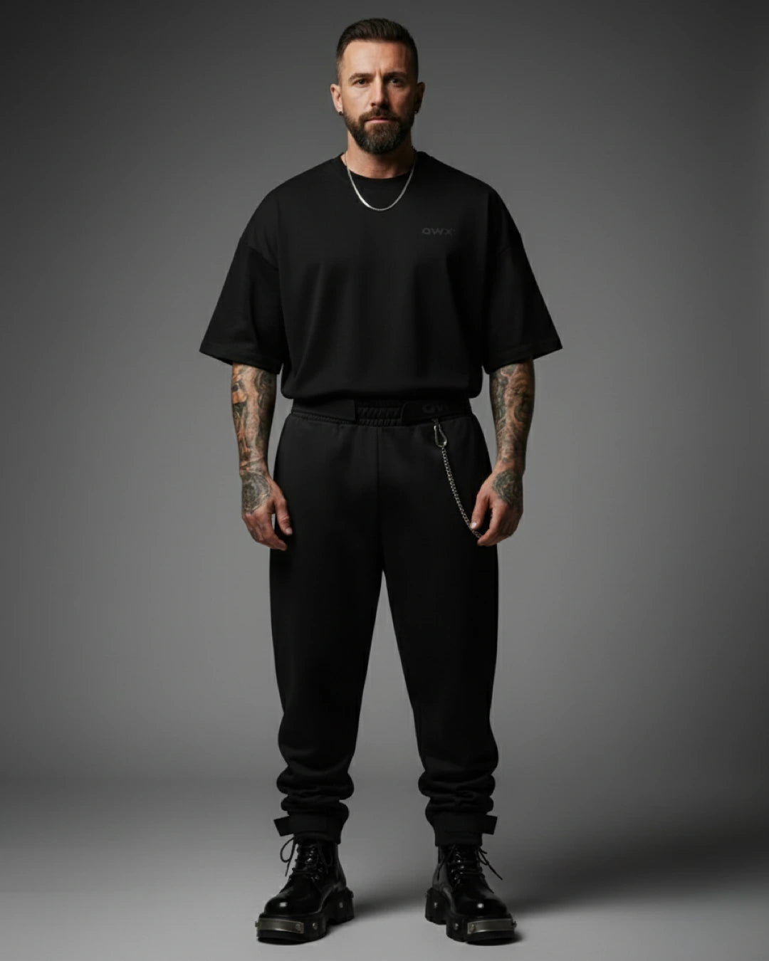 Pantalones Genesis Flow – Negro