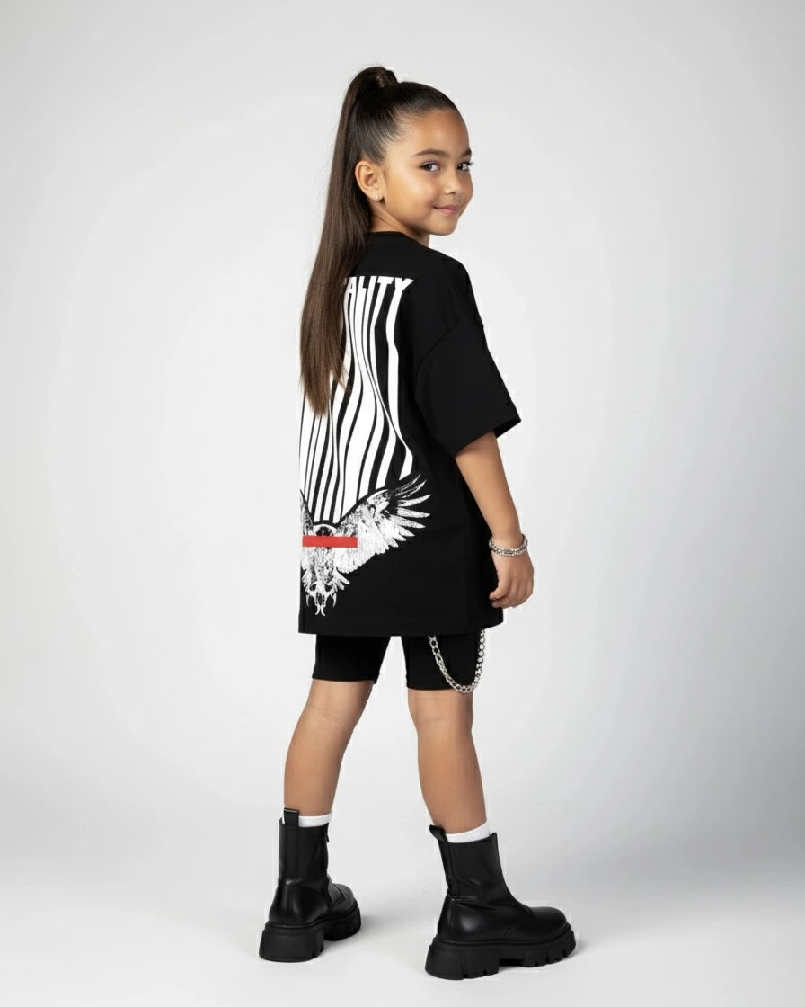 T-shirt Mentality - Black - Kids