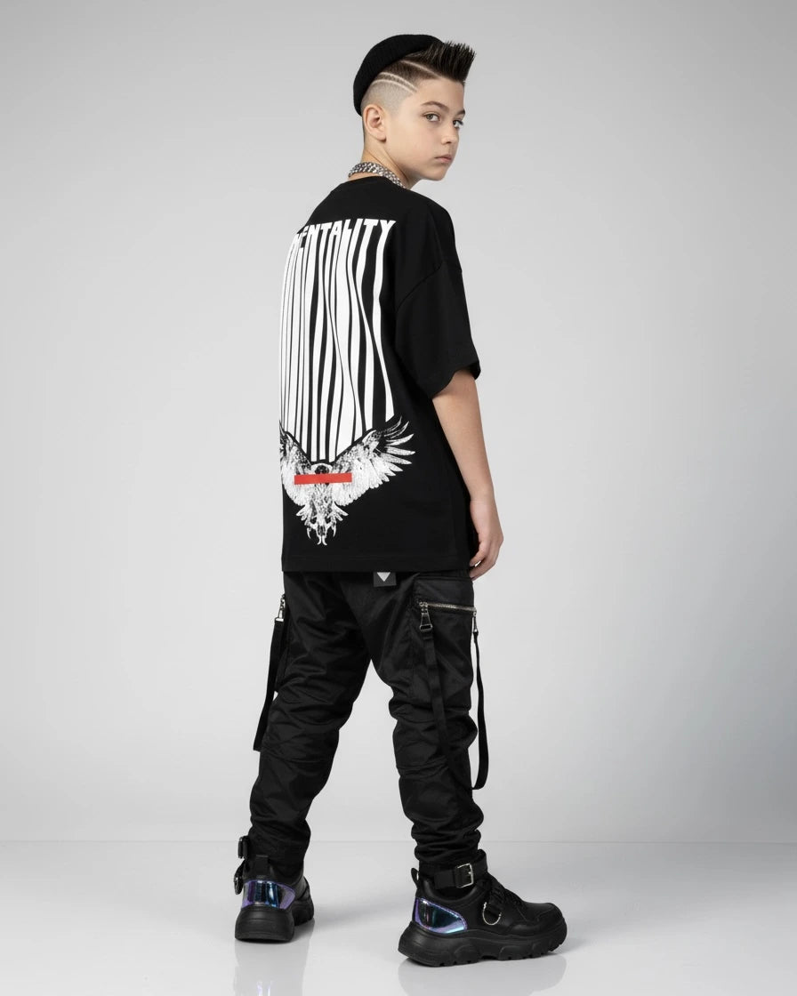 T-shirt Mentality - Black - Kids