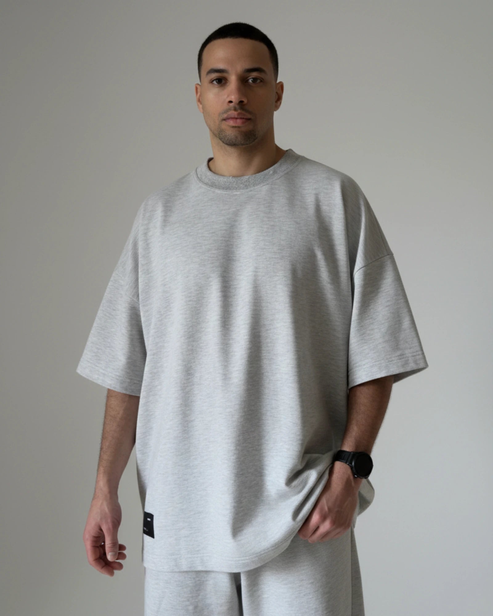 T-shirt Urban Melange Grey