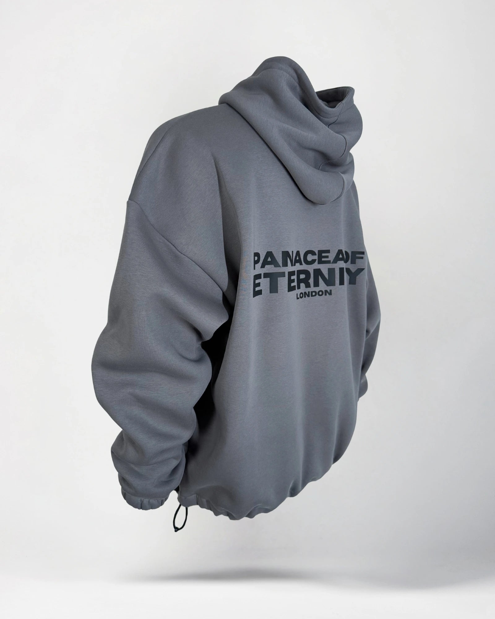 Conjunto de 2 piezas para hombre: Sudadera con capucha Eternity y pantalón corto Eternity (gris)
