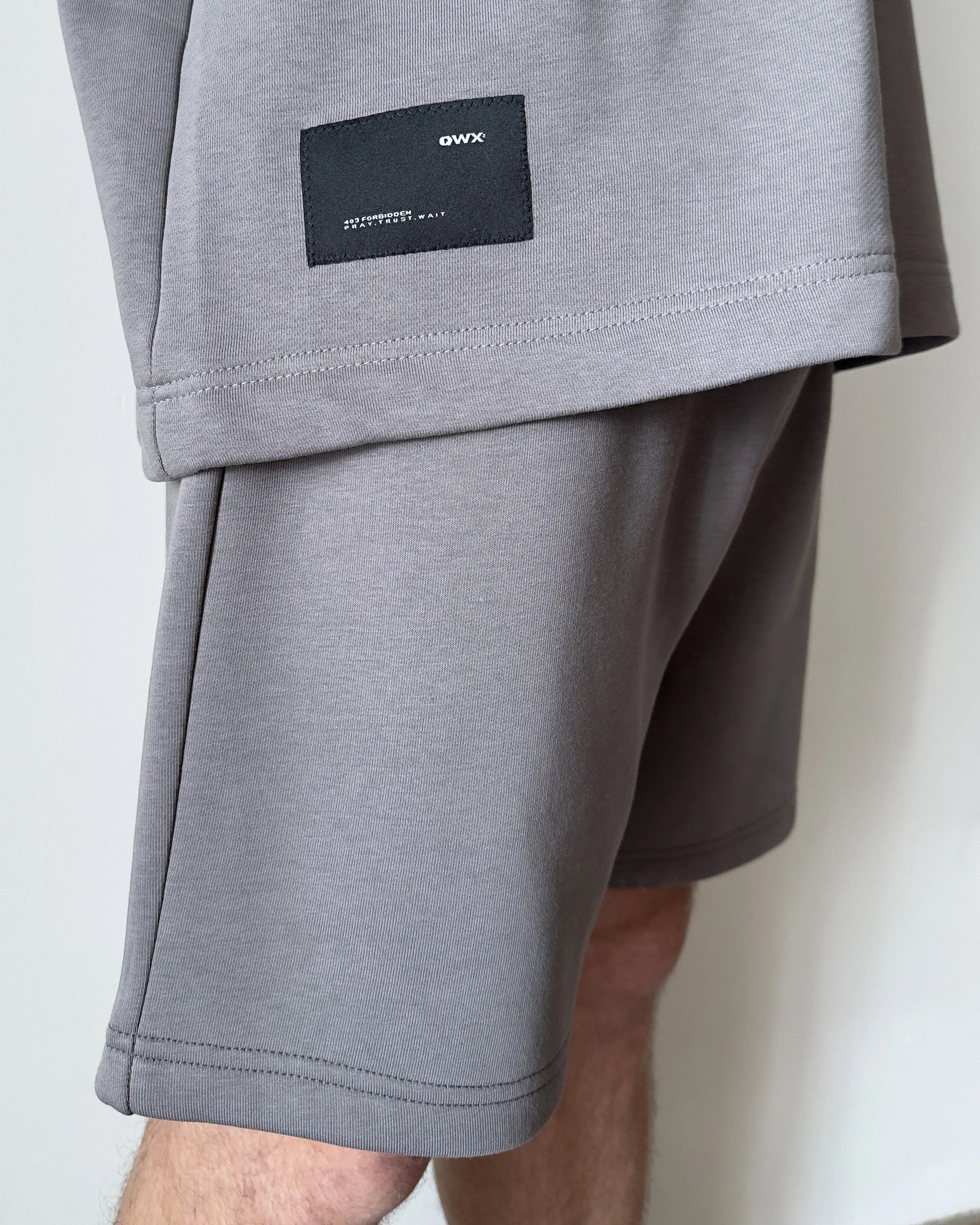 2-Piece Men Set: Sweater Eternity + Shorts Eternity - Grey
