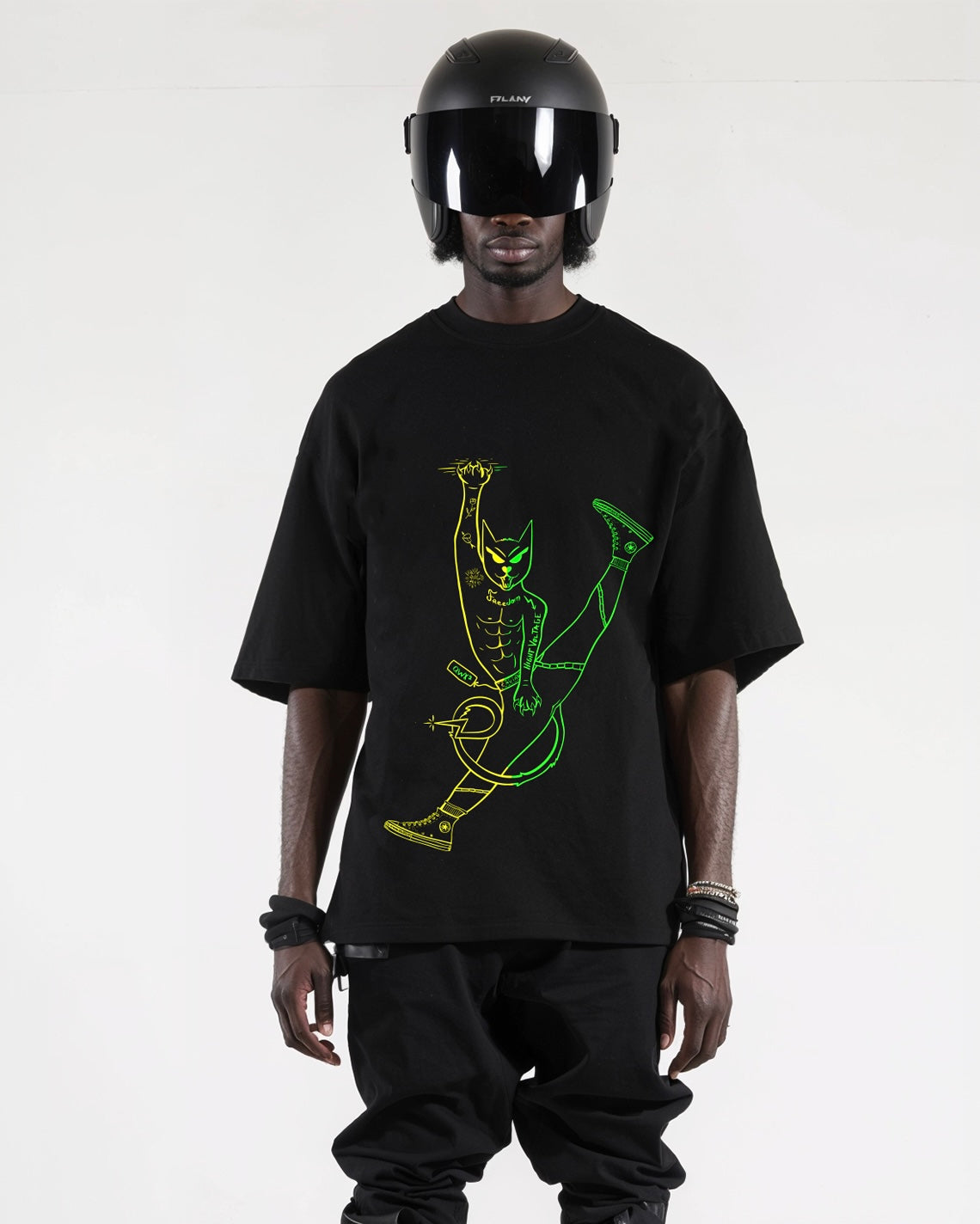 Camiseta Hero UV – Gato Psicótico