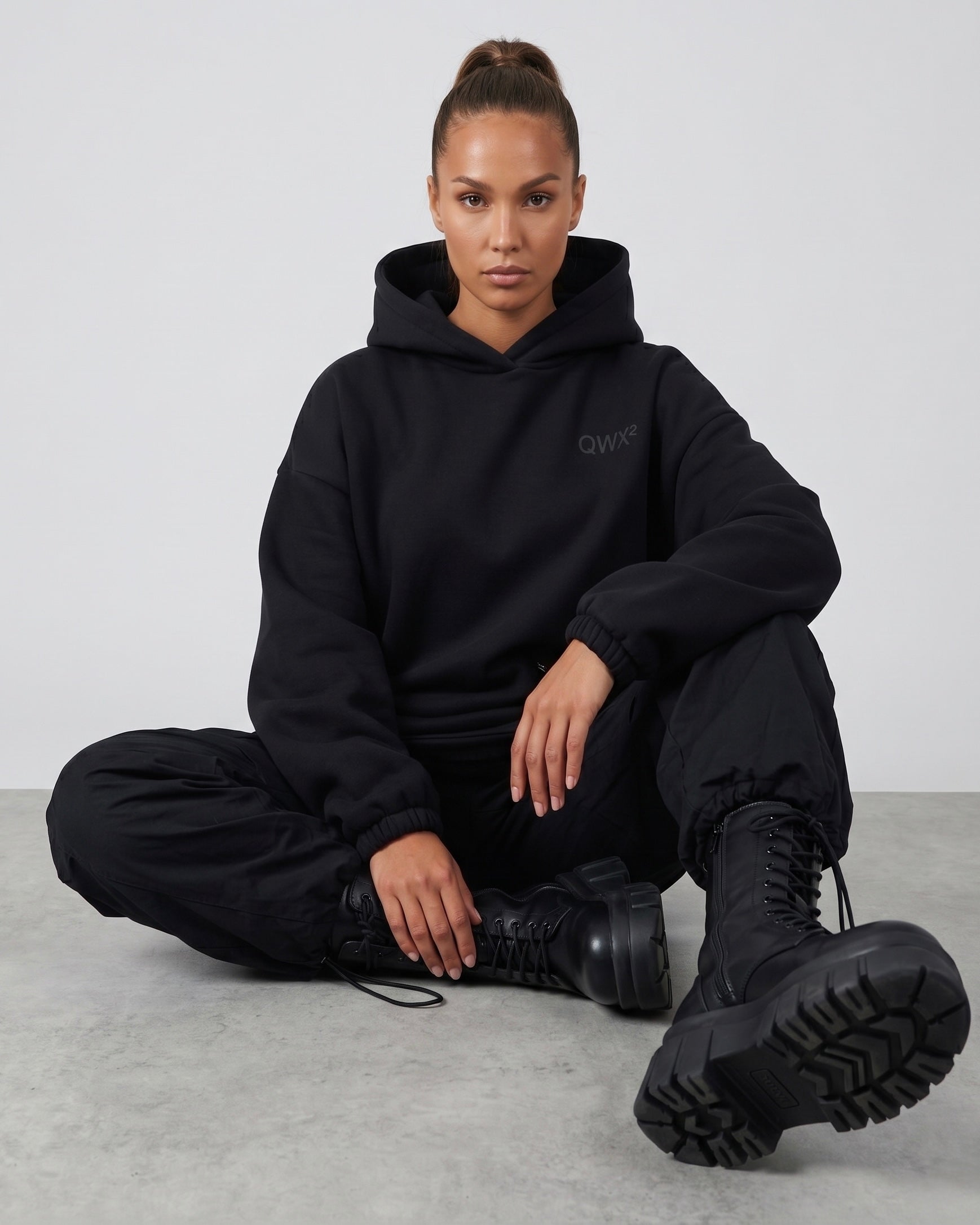 Felpa con cappuccio extra-oversize Core Eternity