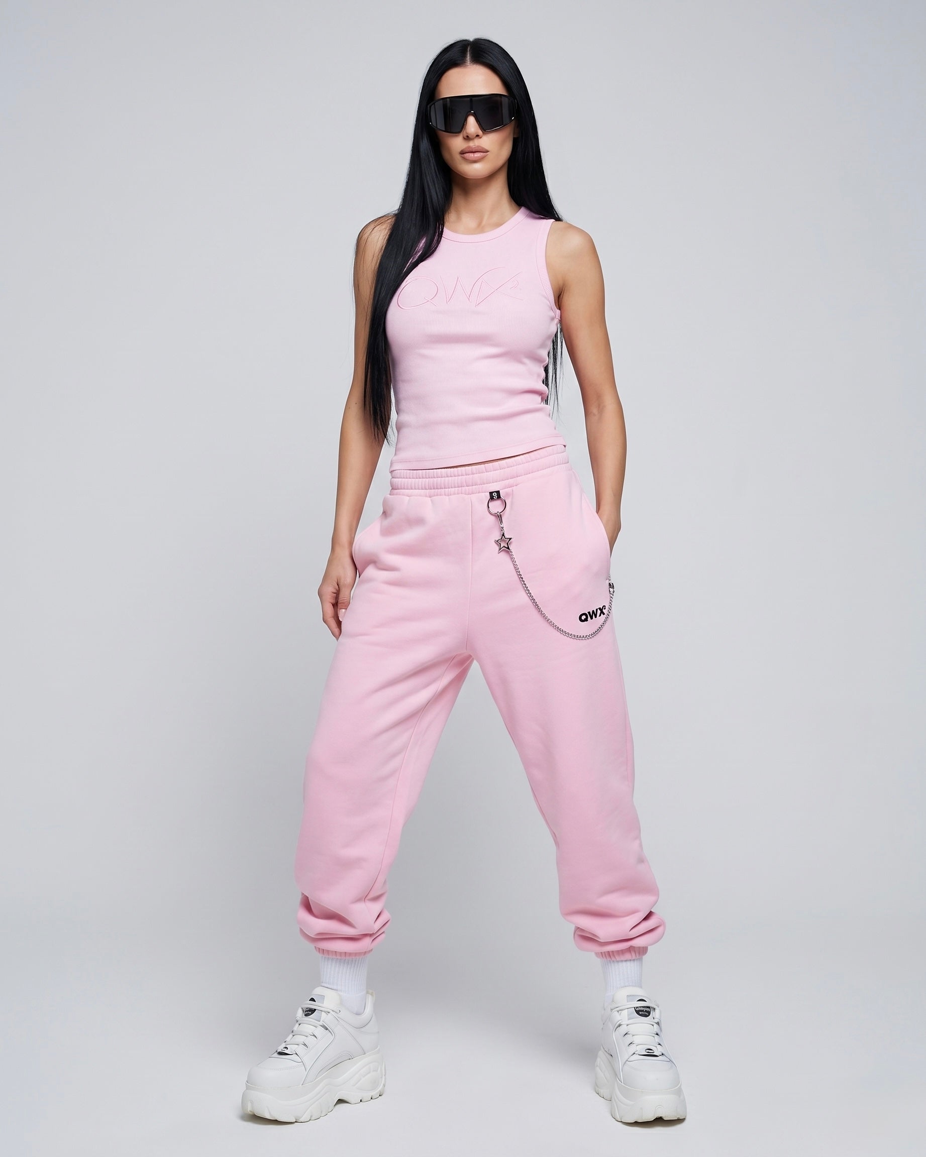RIBBED TANK TOP – PINK
