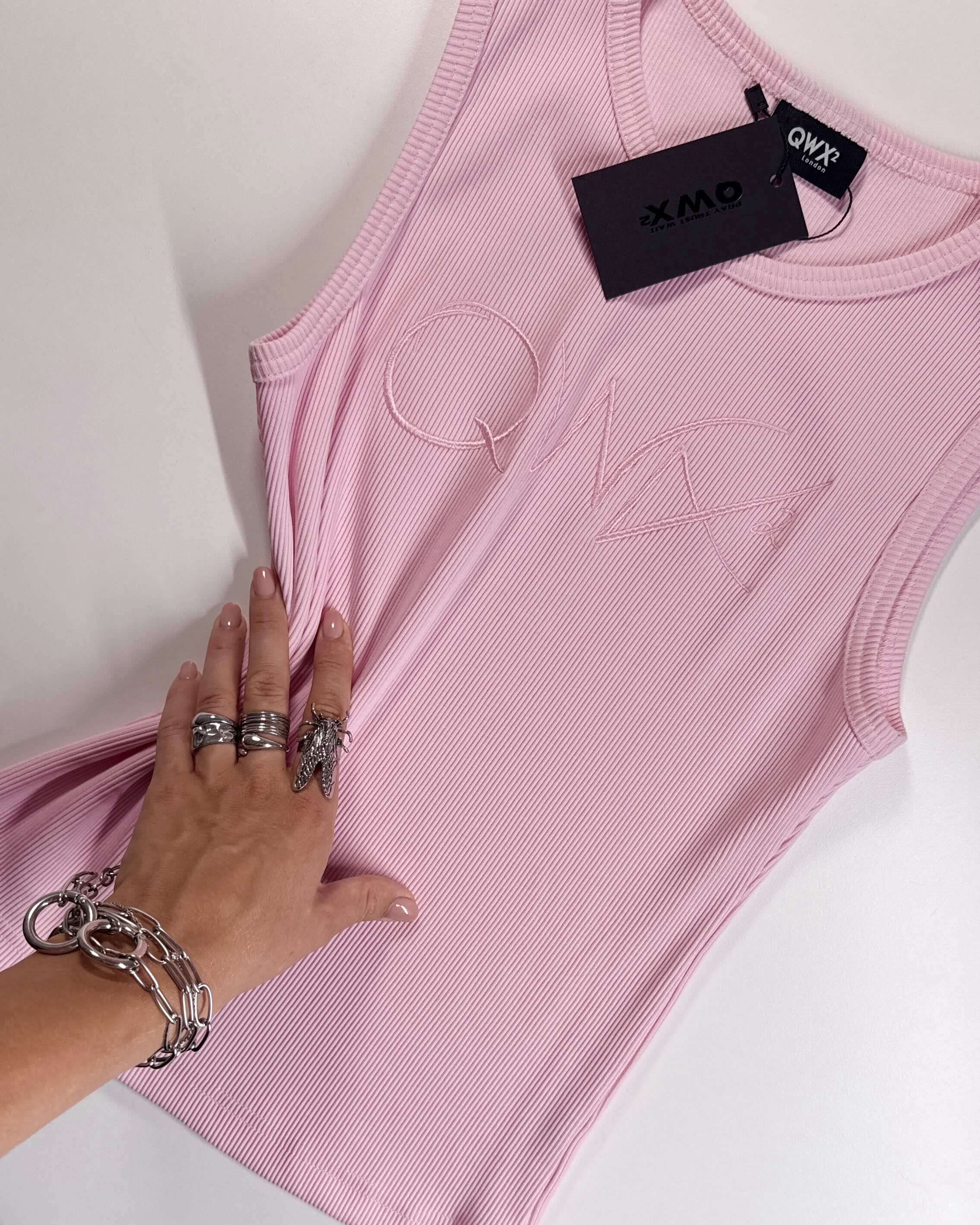 CAMISETA DE TIRANTES CANALÉ – ROSA