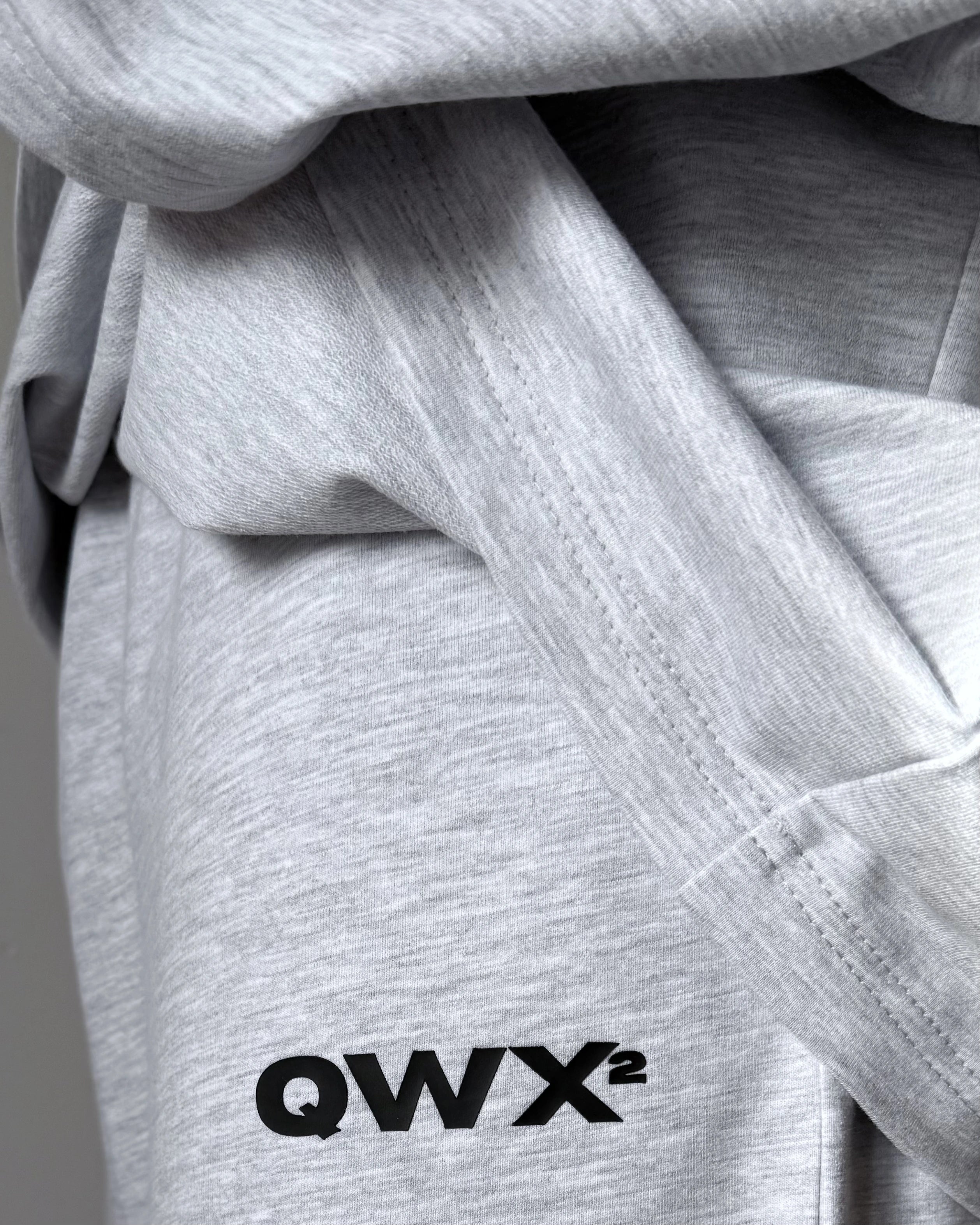 Wide-Leg Sweatpants Urban Melange Grey