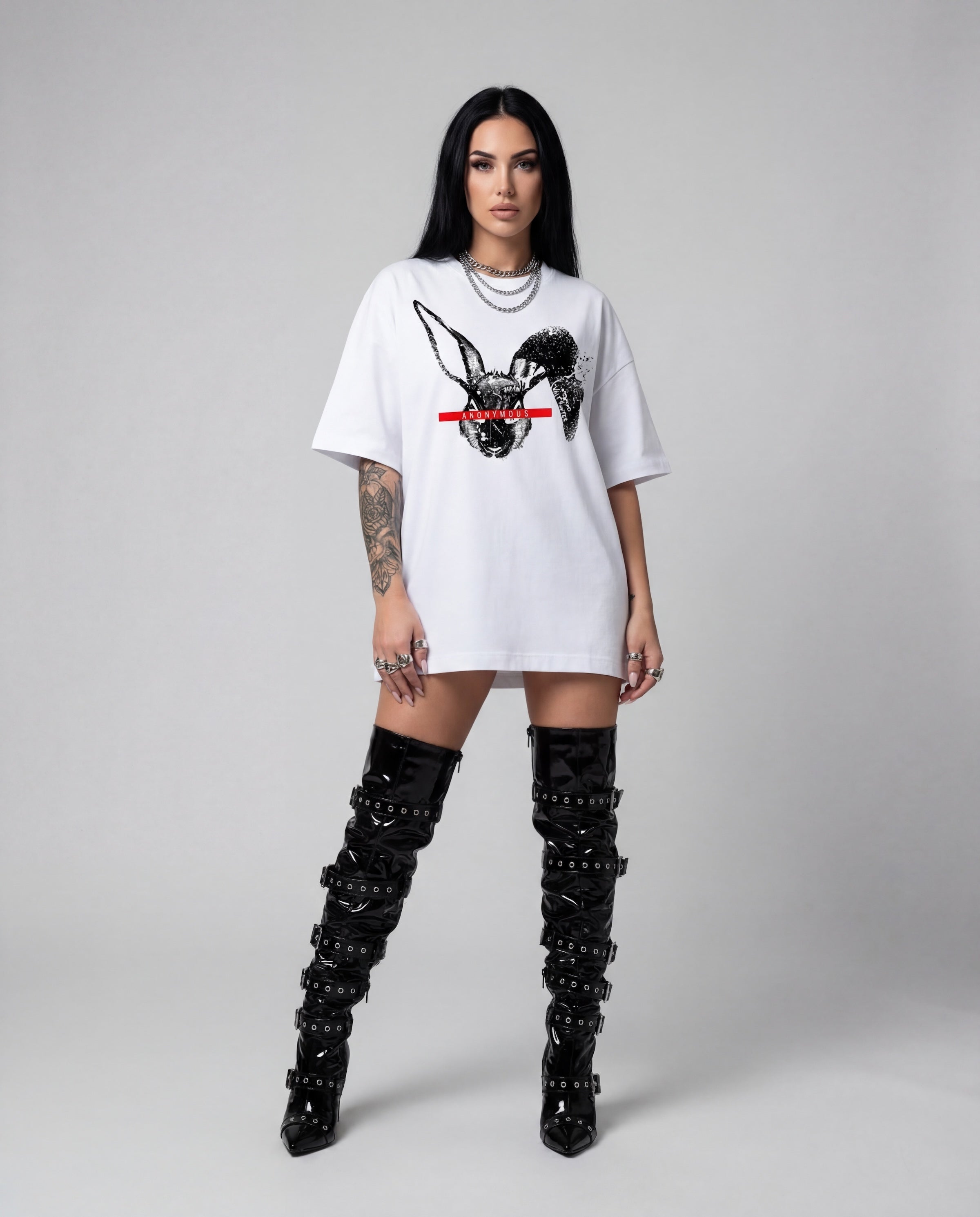 T-SHIRT ANONYMOUS – WHITE