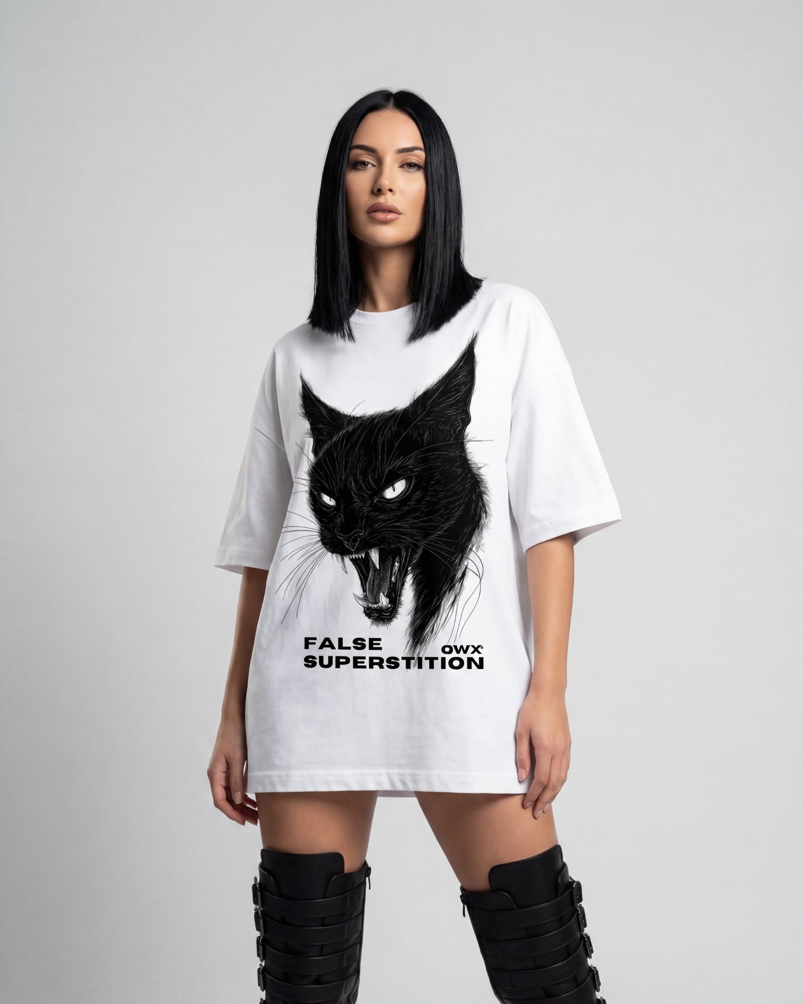 MAGLIETTA FALSE SUPERSTITION – BIANCA