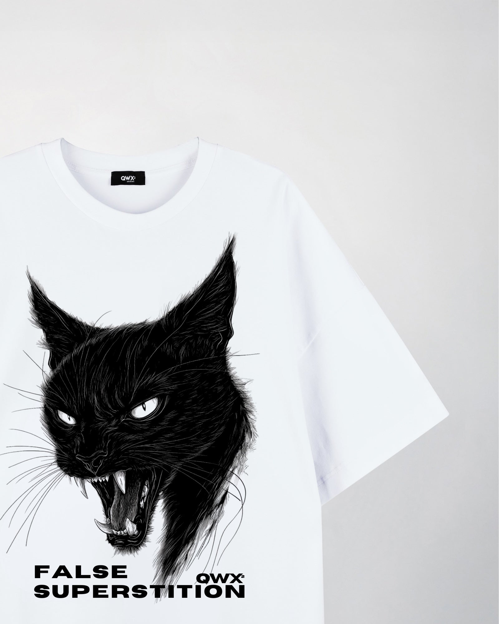 MAGLIETTA FALSE SUPERSTITION – BIANCA