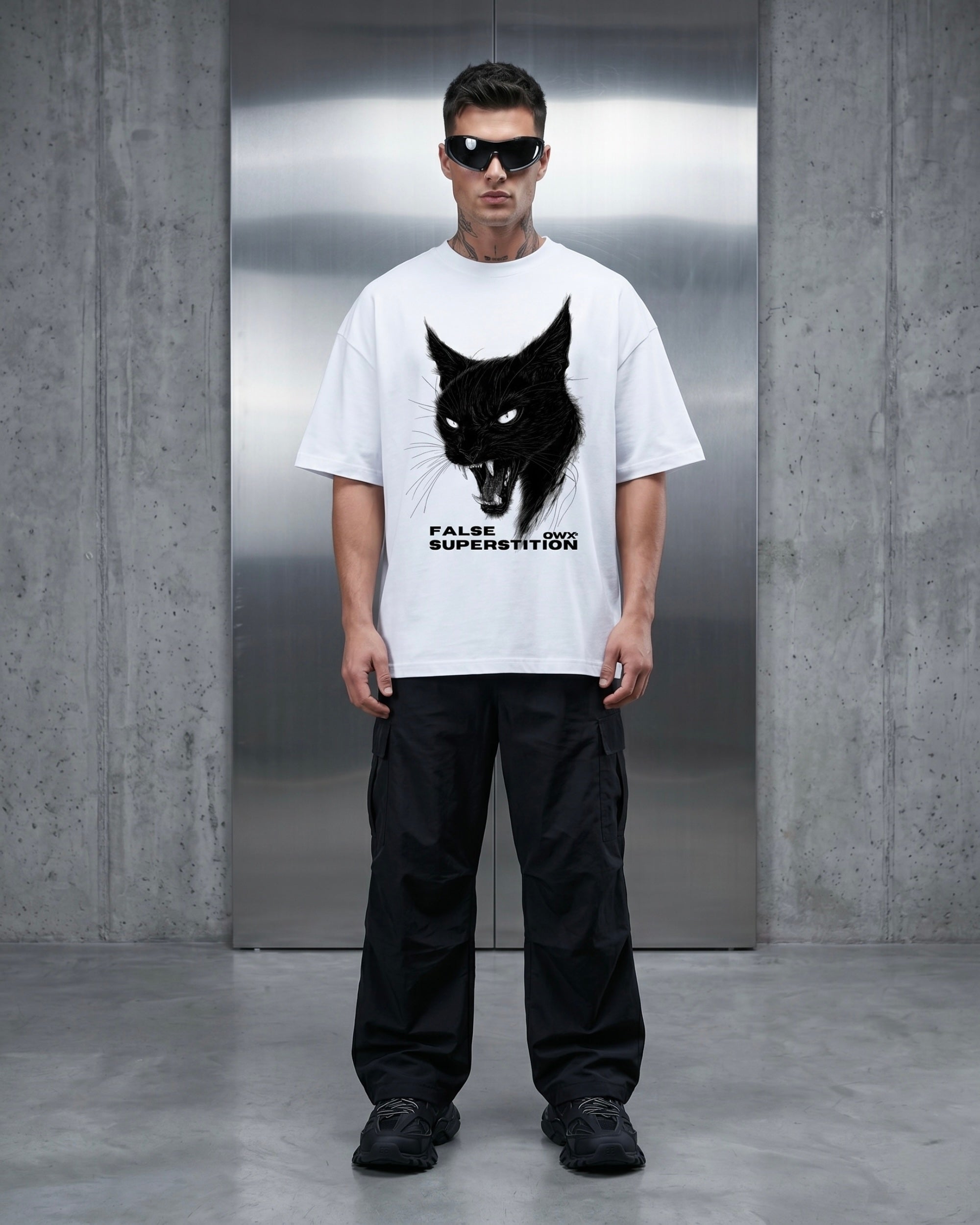 T-SHIRT FALSE SUPERSTITION – WHITE