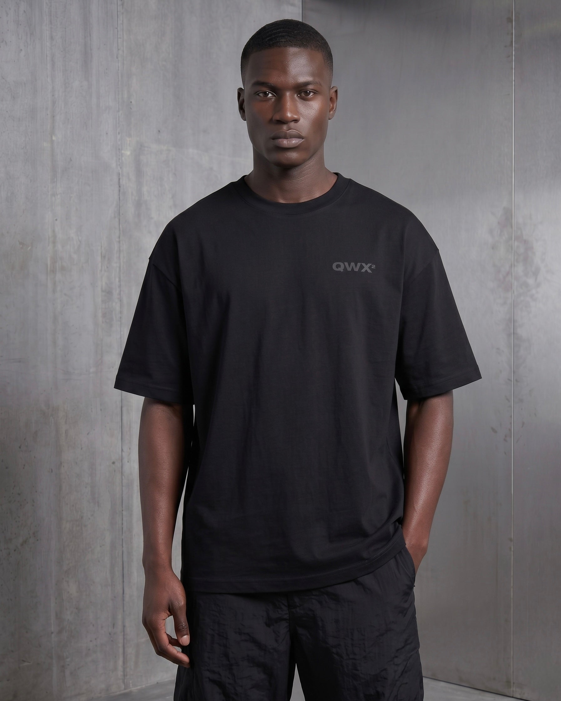T-SHIRT PANACEA – SCHWARZ