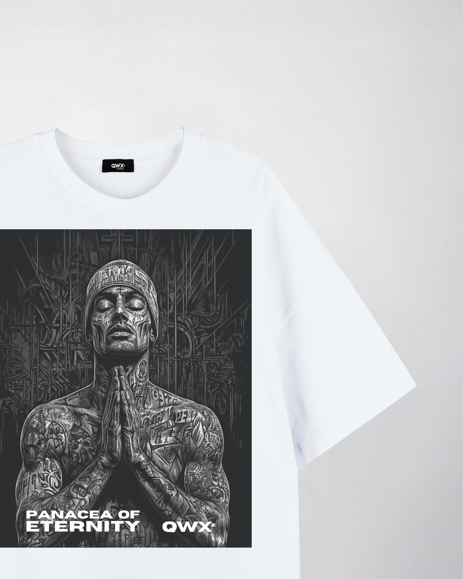 T-SHIRT PRAYER – BIANCO