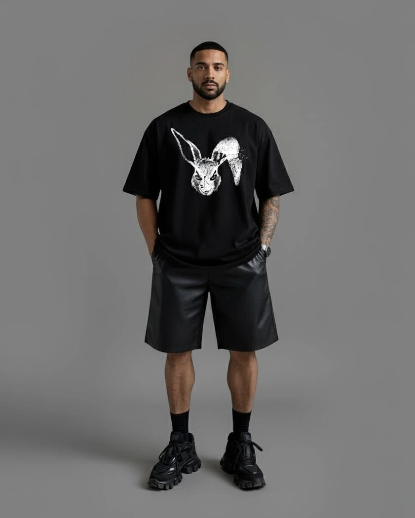 T-Shirt Bunny - Black