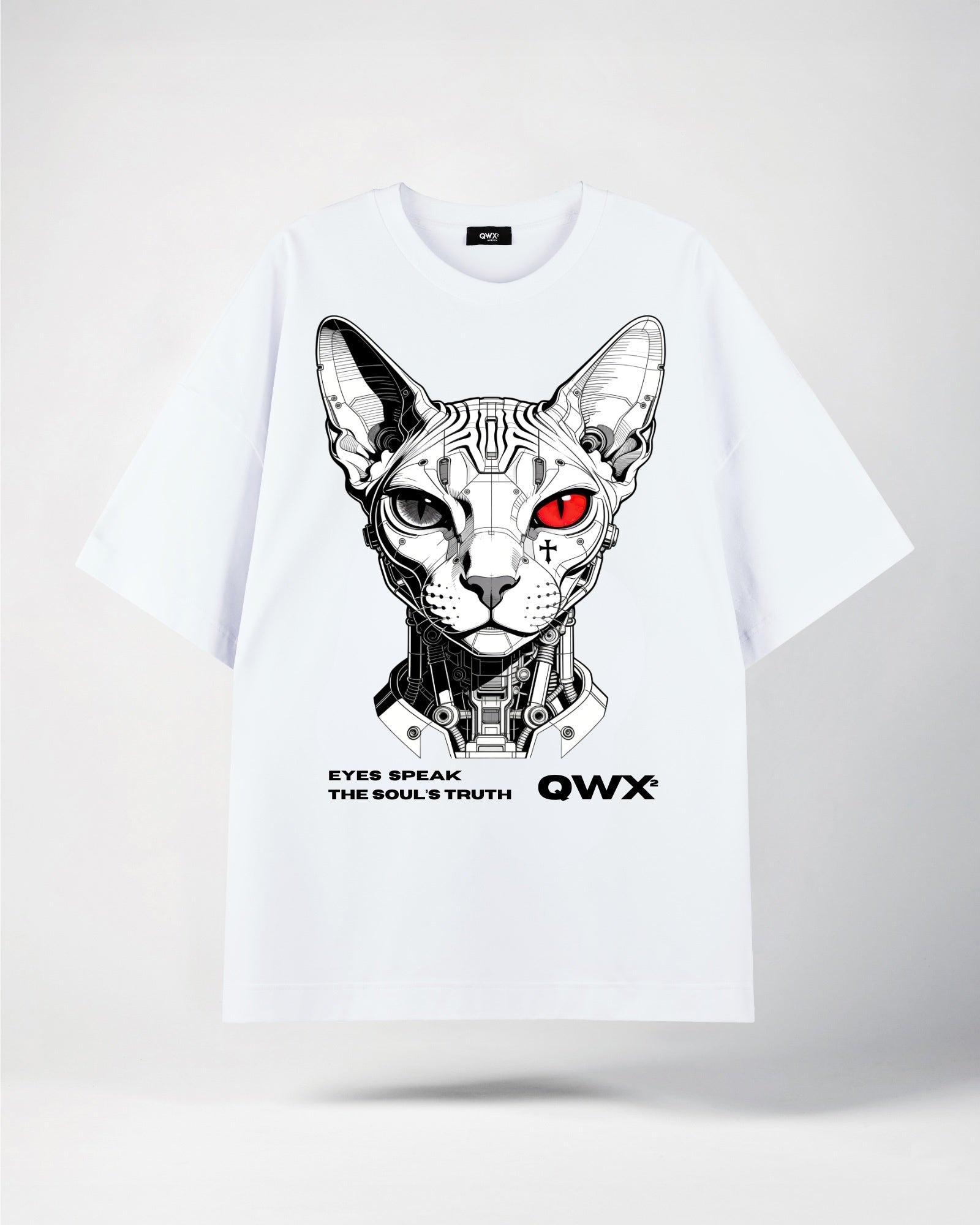 T-SHIRT GLI OCCHI PARLANO – BIANCA