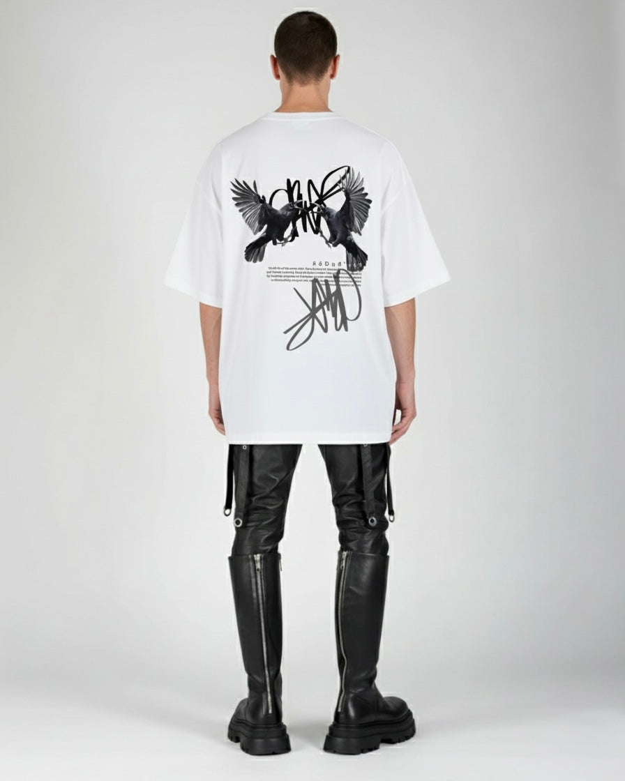 T-shirt WHITE WINGS – White