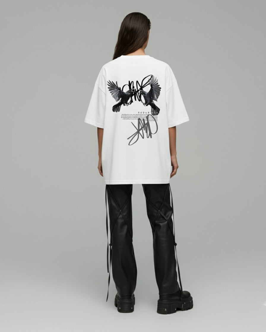 T-shirt WHITE WINGS – White