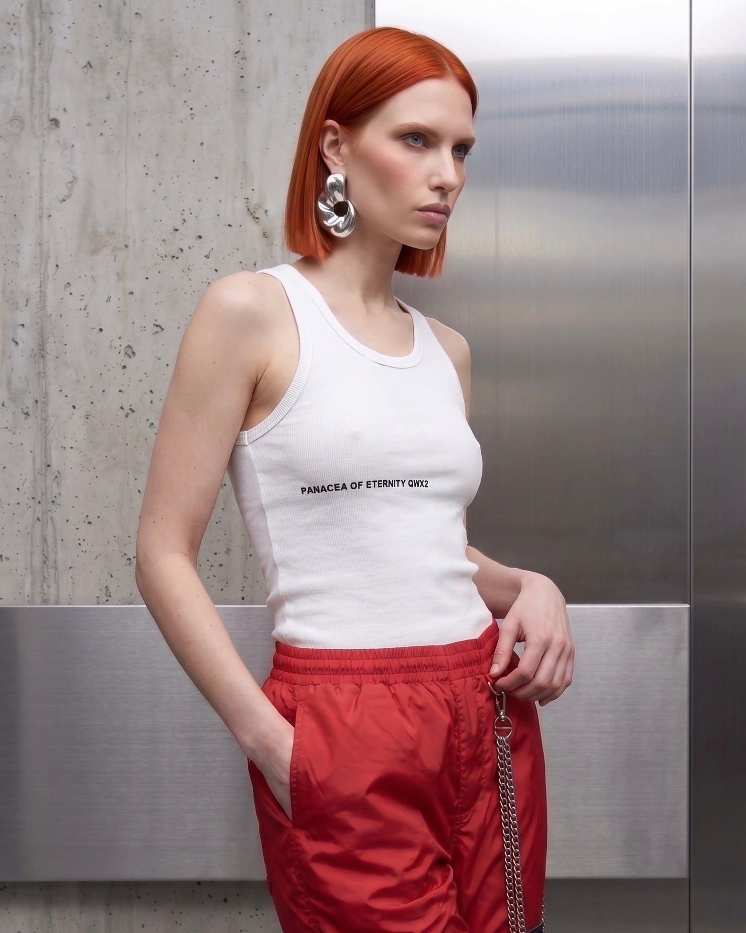 TANK TOP PANACEA OF ETERNITY – WHITE