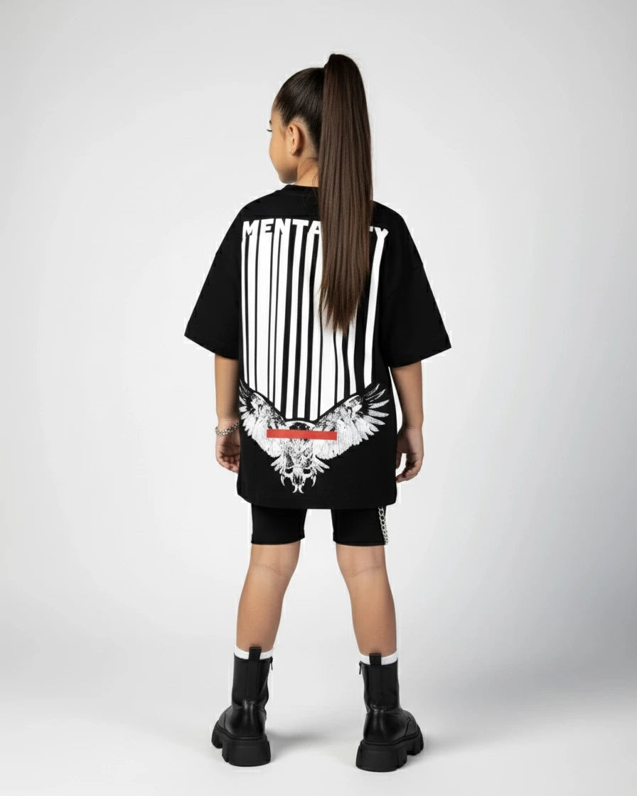T-shirt Mentality - Black - Kids