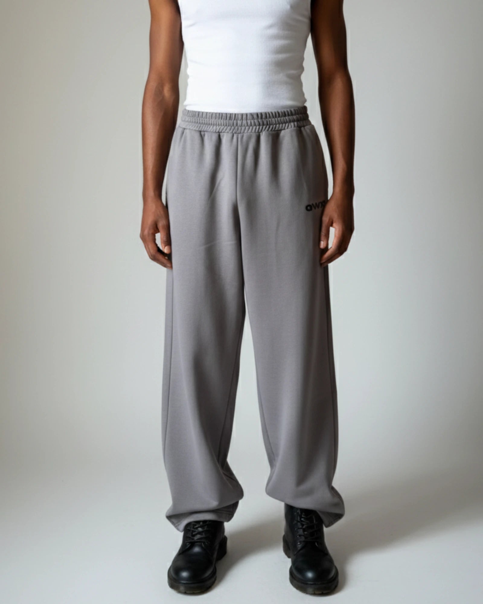 Wide-Leg Sweatpants Urban Grey