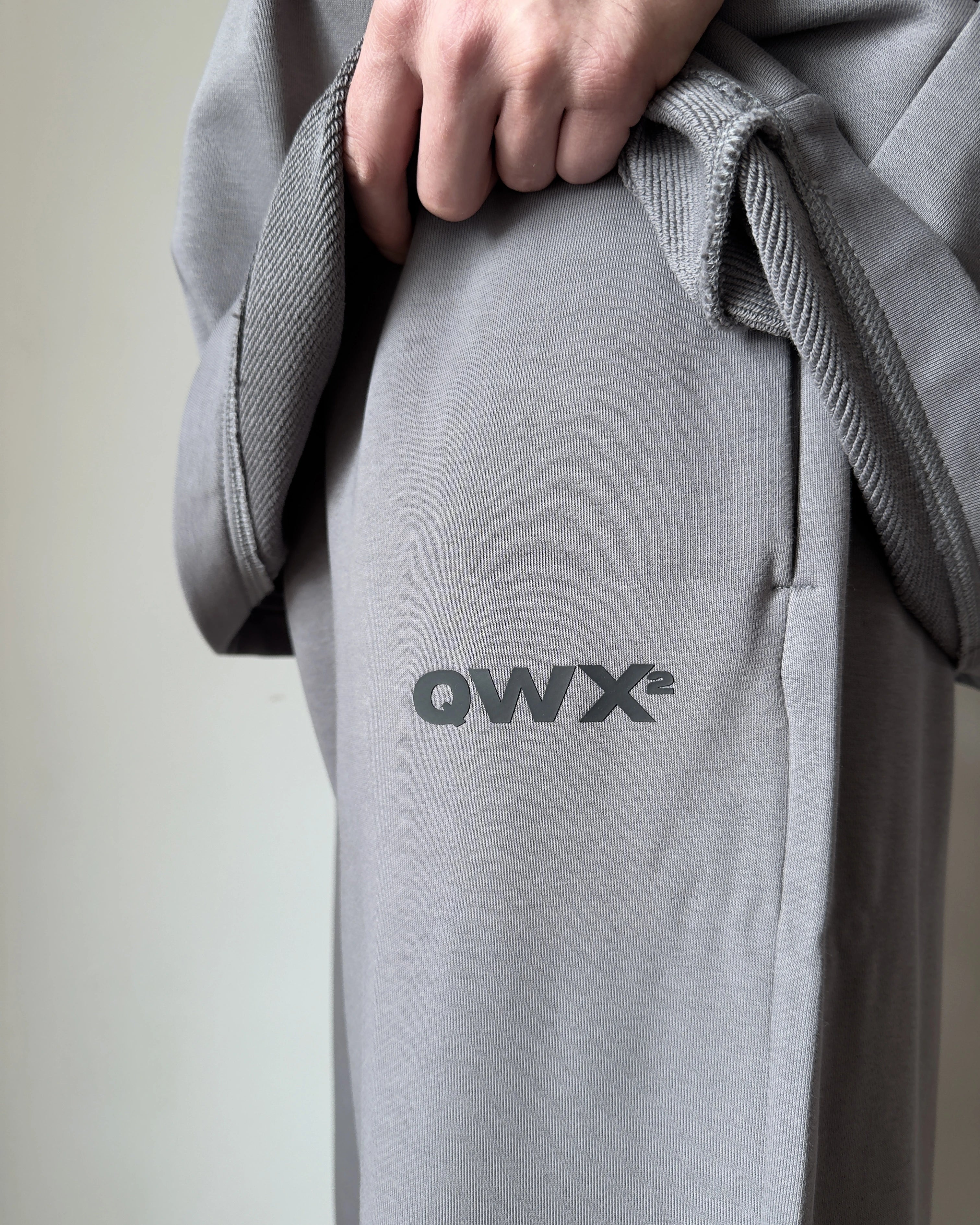 Wide-Leg Sweatpants Urban Grey