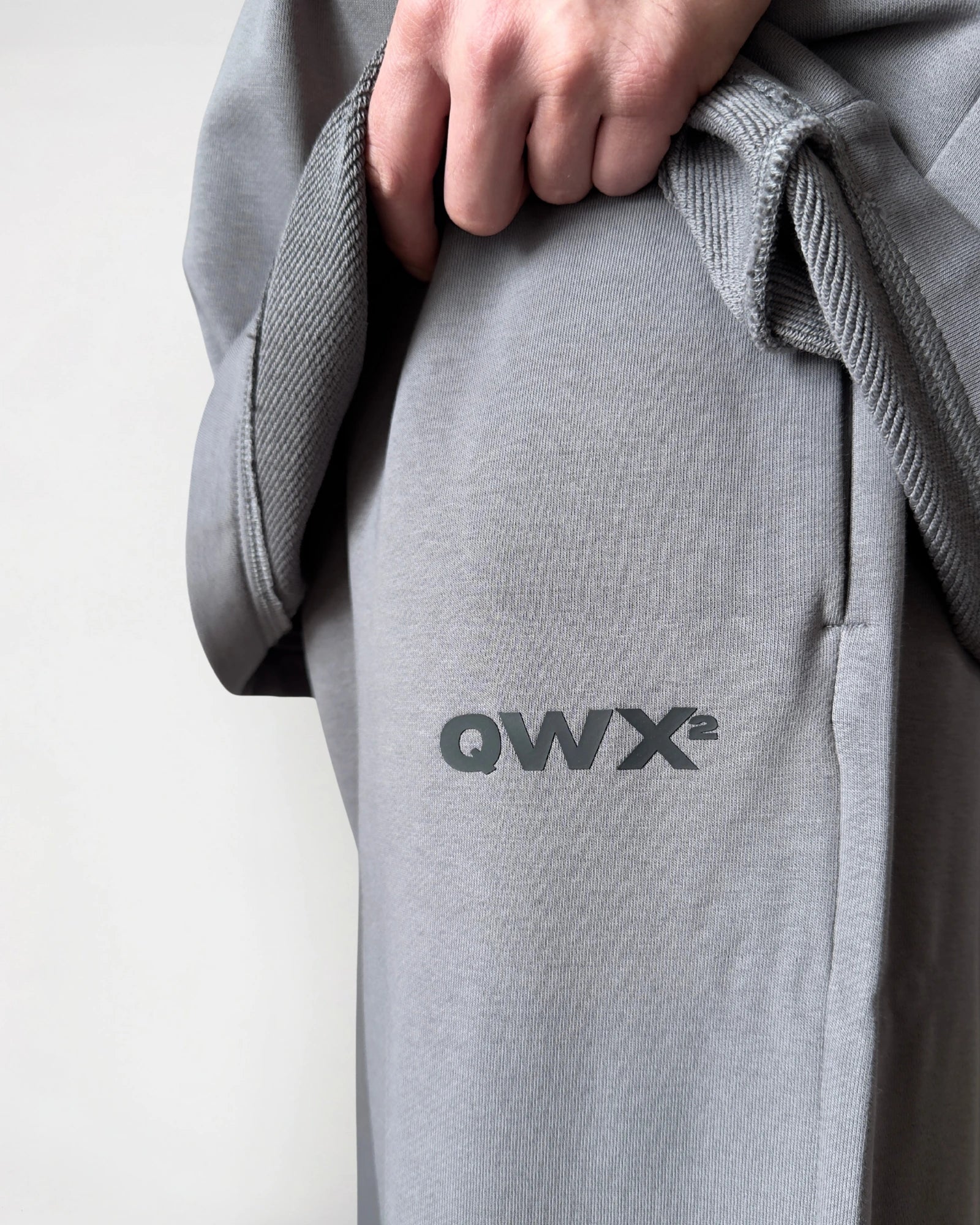 Wide-Leg Sweatpants Urban Grey