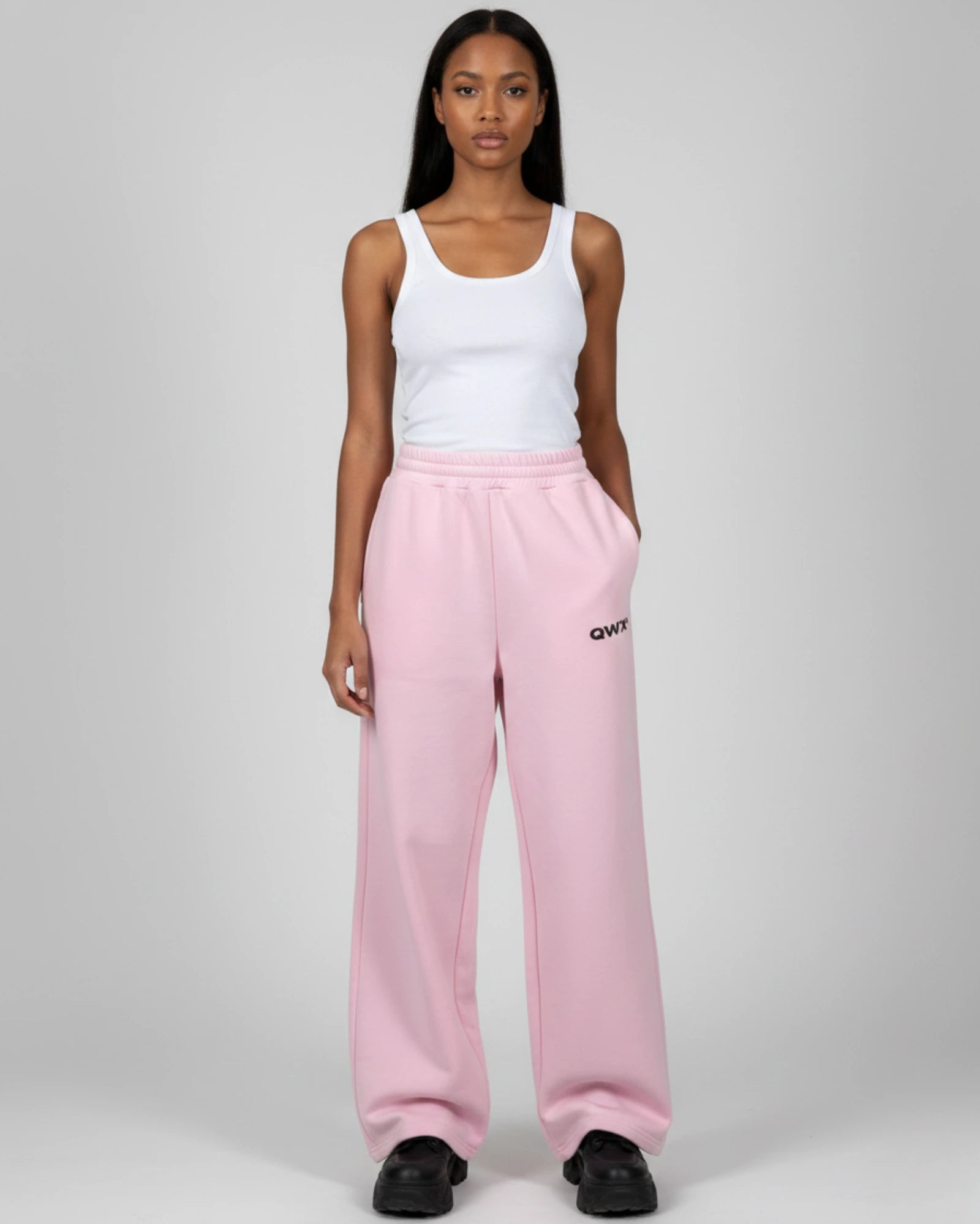 Wide-Leg Sweatpants Urban Pink