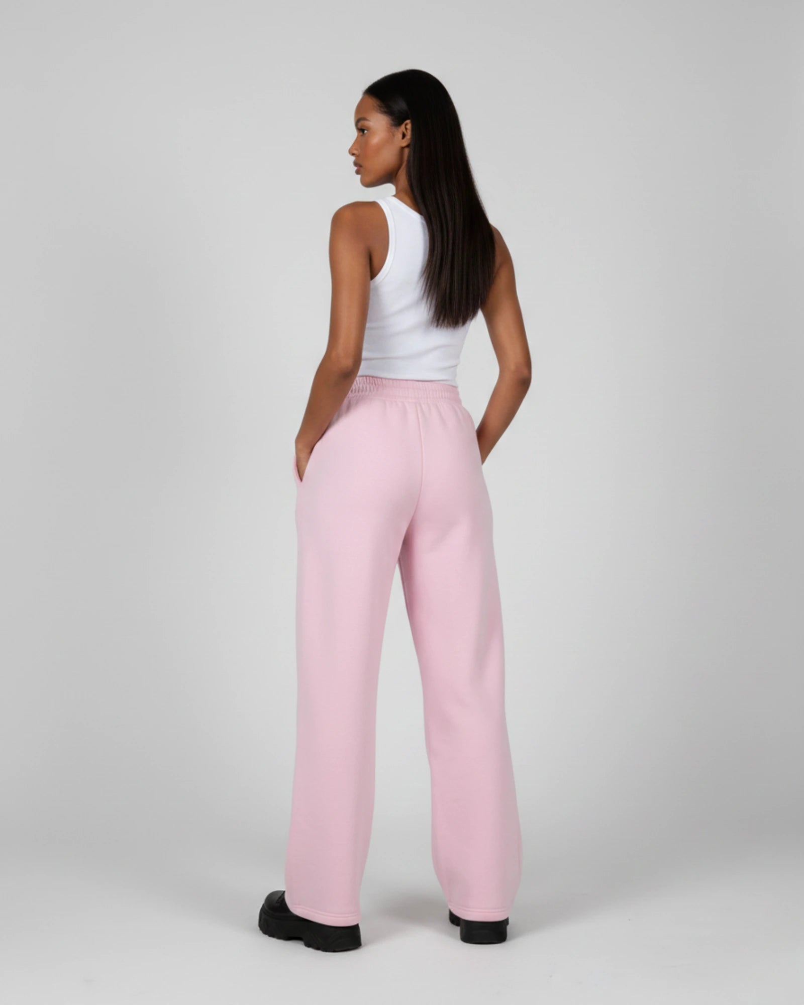 Wide-Leg Sweatpants Urban Pink